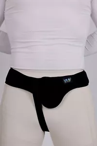 UK Pro Care® Men's Single Adjustable Hernia Support Belt With Removable Pad - Picture 1 of 10