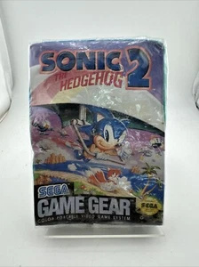 Sonic the Hedgehog 2 Sega Game Gear Sealed / DAMAGED/CRUSHED BOX - Bild 1 von 6