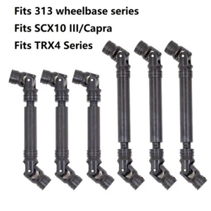 Junta universal de eje de unidad de acero duro para oruga RC 1/10 SCX10 III Capra TRX4 - Imagen 1 de 10