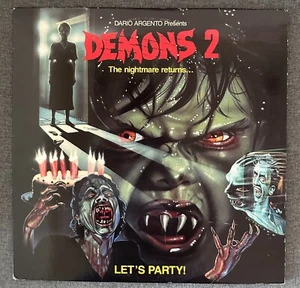 Demons 2 LaserDisc ID2473IP Lamberto Bava, Asia Argento Fully Tested! - Afbeelding 1 van 3