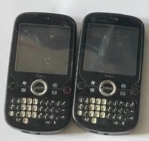 Retro 2000s Palm Treo Pro T850UEU Black 100MB 2.5" 2MP 128MB Android phone x2 - Picture 1 of 2