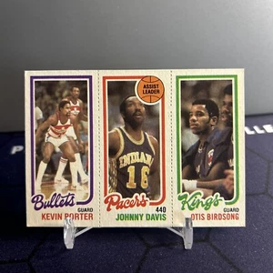 1980-81 Topps Basketball Kevin Porter Johnny Davis Otis Birdsong - Picture 1 of 2