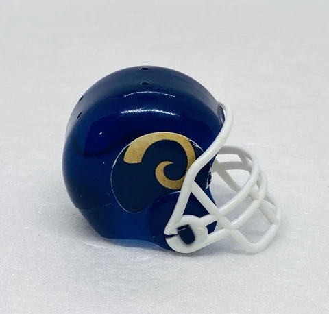 Vintage 1980s St Louis Rams NFL Football Toy Helmet 2” Decor Display Art BB Cover