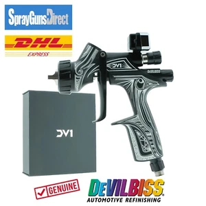 Pistola pulverizadora digital DeVilbiss DV1 Basecoat Durbz Kustoms edición limitada - Imagen 1 de 2