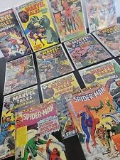 BIG Lot Of 15 Marvel Tales Starring Spider Man #50 - 152 -1976+ Marvel Comics