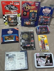 Dale Jarrett Collection Diecast And Cards 9 Pieces New - Picture 1 of 12