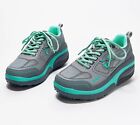 Gravity Defyer Women's Gdefy Ion Athletic Walking Shoes Teal Grey Size 7.5 New