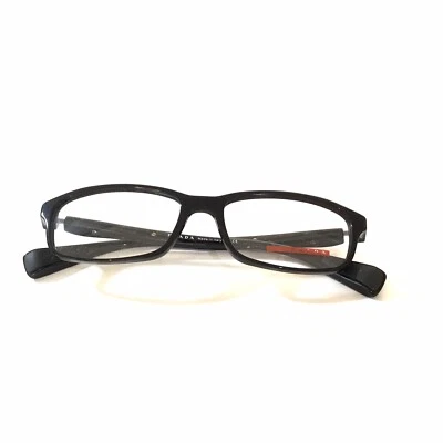 Prada Eyeglasses VPS 02D Black 1AB-1O1 Size 54mm Optical Frame - Image 1 of 4
