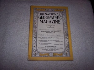 NATIONAL GEOGRAPHIC MAGAZINE--NOVEMBER 1933 #65 - Picture 1 of 4