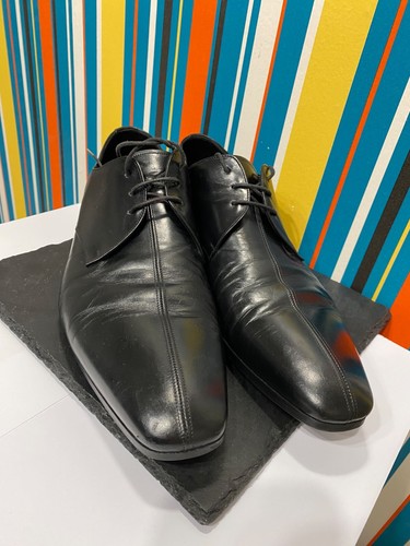 Scarpe Oxford Prada classiche da uomo eleganti in pelle misura 7 5