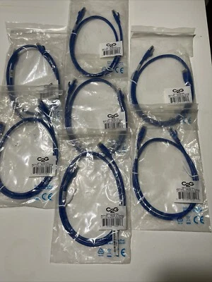 🇺🇸(7) C2G #27141 3ft 1M GIGABIT CAT6 Ethernet LAN Network Cable - Image 1 of 3