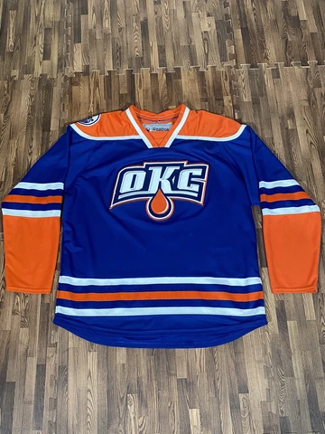 Oklahoma City Barons Reebok Jersey #2 Men’s Size XL AHL OKC Hockey Cover