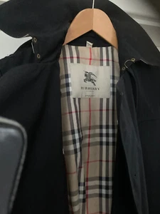 Burberry Trenchcoat schwarz Größe 36 kniebedeckend - Bild 1 von 3