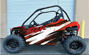 Kit de gráficos Polaris RZR 200 EFI UTV 2021-2025 D35-1 - Imagen 1 de 2
