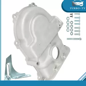 For Ford FE Big Block BBF Mercury 360-428ci Satin Aluminum Timing Cover - Picture 1 of 9