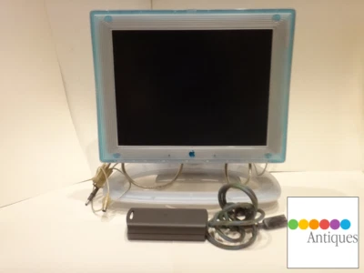 Apple Studio Display 15 M4551 Blueberry VGA LCD Display Monitor RARE Mac Vintage - Image 1 of 4