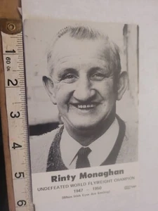 BIG SALE RARE RINTY MONOGHAN HAND SIGNED PHOTO WITH COA - Picture 1 of 3