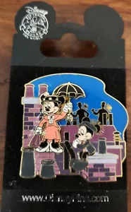 Disney Pin Mary Poppins Minnie Bert Mickey Rooftop Classic Movie Moments 60752 - Picture 1 of 7