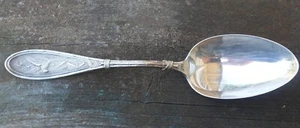 Ant. Circa 1874 Whiting Mfg. Co. Sterling Japanese Pattern Table / Service Spoon - Picture 1 of 12