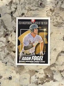 2024 Béisbol América Adam Fogel Jugador Independiente del Año #AW-9 - Imagen 1 de 2