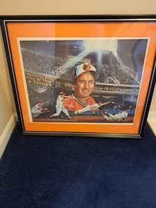 brooks robinson handsignierte Lithographie 20" x 26" JSA - Bild 1 von 2