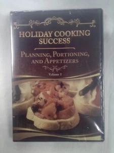 Holiday Cooking Success Vol 1 Chef -Planning, Portioning &Appetizers NEW/SEALED - Bild 1 von 2