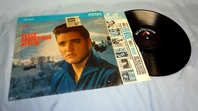 ELVIS PRESLEY "Christmas Album" 1964 RCA LSP-1951 (e) STEREO Vinyl LP in SHRINK! - Image 1 of 4