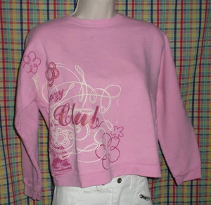 Sudadera para niñas Hanes Crazy Club rosa manga larga talla XL 14/16 cuerpo: 40 L:20 - Imagen 1 de 6