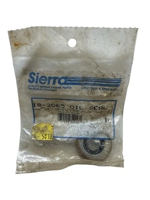 SIERRA OIL SEAL, DRIVE SHAFT JOHNSON / EVINRUDE 15 - 35 HP 18-2065,  0332261 - Image 1 of 4
