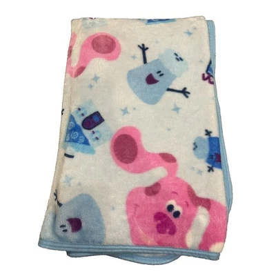 Blues Clues Nickelodeon Fleece Blanket Northwest Magenta Notebook Toddler Throw - Image 1 of 4