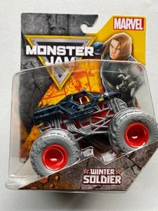 MONSTER JAM - MARVEL SERIES 4 *WINTER* SOLDIER 1/64 Scale NEW! 3+ - Picture 1 of 4