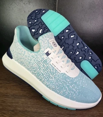 PETER MILLAR Hyperlight Apollo Women's Sneakers Size 7 Mountain Green White  - Image 1 of 4