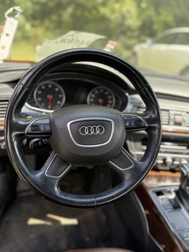 AUDI A6 C7 2012-2017 volante negro con calefacción OEM Foto 1 de 1