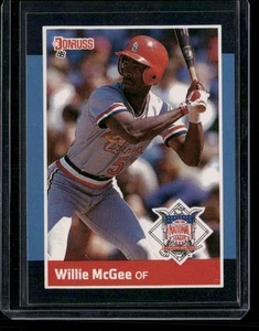 1988 Donruss - Willie McGee #307 - Picture 1 of 2