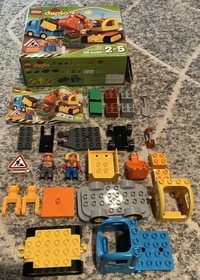 Lego Duplo Truck & Tracked Excavator 10812 Complete w/Box