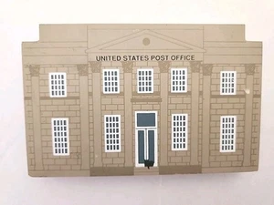 Vintage Cambridge Ohio Wood House Model US POST OFFICE FOLK ART oh HANDPAINTED - Picture 1 of 2