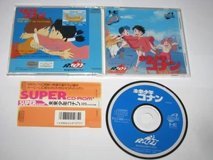 Mirai Shonen Conan Future Boy PC Engine Super CD Japan import +obi US Seller - Picture 1 of 7