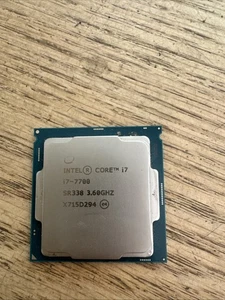 Intel Core I7 7700 Prozessor (3,60 GHz, 4 Kerne, FCLGA1151) - SR338 - Bild 1 von 3