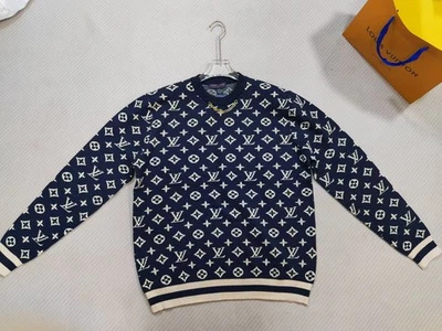 Suéter unissex de malha gola redonda - Imagem 1 de 4