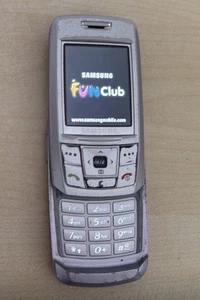 Oryginalny SAMSUNG SGH-E250 srebrny, sprawdzony, dealer, gwarancja, mocny używany - Zdjęcie 1 z 2