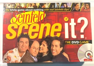 Seinfeld Edition Scene It DVD Board Game Mattel 2008 Kramer Costanza Elaine NEW! - Picture 1 of 7