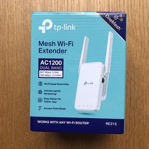 TP-Link RE315 AC1200 Mesh WLAN Range Extender Neu in OVP VERSIEGELT - Bild 1 von 4