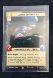 Lurking Snub Fighter 189/264 Star Wars Unlimited TCG Karte SEC SECRET OF POWER - Bild 1 von 2