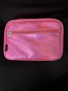 FlowFly Kids Lunch box Insulated Soft Bag Mini Cooler Sparkly Pink Bag New - Picture 1 of 7