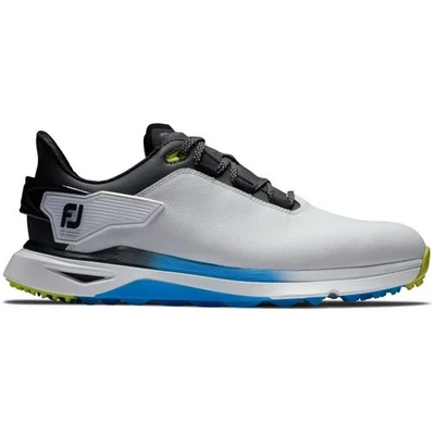 New FootJoy Golf ProSLX Carbon Spikeless Shoes White/Black/Multi Size 7.5 — 第 1/3 张图片