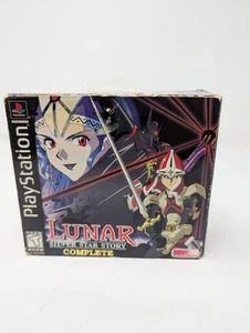 Lunar Silver Star Story PlayStation 1, Juego Completo, 1996, 4 Discos con Mapa Probado - Imagen 1 de 17
