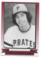 John Candelaria 2005 Carolina League 50th Year All-Time Anniversary Card 