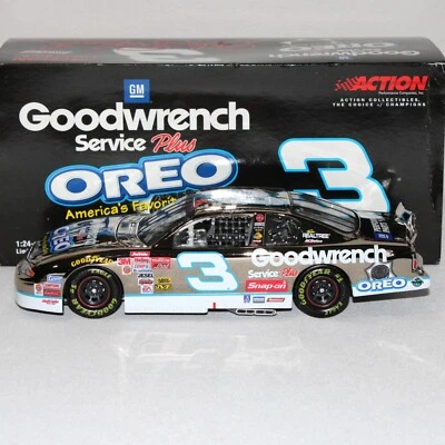 DALE EARHARDT 2001 БЕЛОЕ ЗОЛОТО #3 OREO/GM GOODWRENCH CHEVY MEGA XRARE! - Изображение 1 из 4