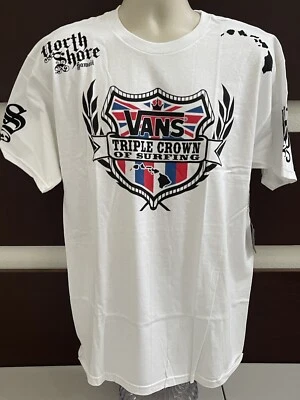 Vans Crown Of Surfing North Shore T-Shirt Size Large - Image 1 of 4