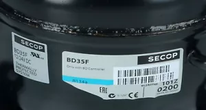 BD35F Direct Current Compressor R134a, 12-24V DC COMPRESSORE DANFOSS/SECOP BD35F - Imagen 1 de 2
